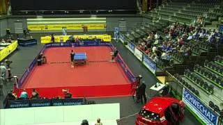 ETTU Champions League QF2(m3): Stefan FEGERL - Panagiotis GIONIS [Full Match]