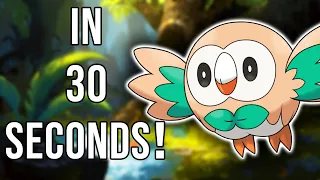 Every Type Of Rowlet In 30 Seconds!