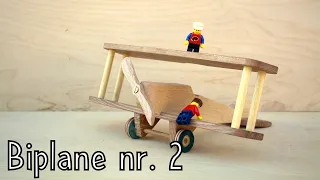 How To Make a Wooden Toy Biplane / Airplane ✈#2 | Christmas Gift - Wooden Creations