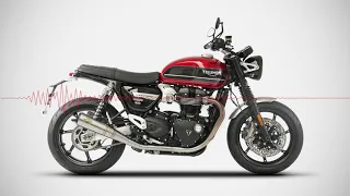 Triumph Speed Twin with Zard exhaust - Conical Slip-ons