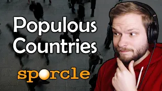 Populous Countries - Play Along Geography Quizzes in Sporcle