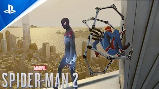 Marvel's Spider-Man 2 New Iron Arms Gameplay and Blue Venom Power ➤Spider-Man PC MODS