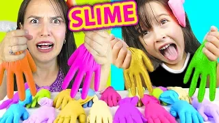 NO escojas el GUANTE de SLIME equivocado Challenge | Juega con Adri