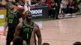 Zion Williamson runs the court in 3.5 seconds for the buzzer-beater layup | Pelicans vs. Clippers 3/