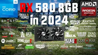 RX 580 8GB Test in 40 Games in 2024