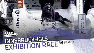 Innsbruck-Igls | BMW IBSF World Championships 2016 - 4-Woman Exhibition Heat 1 | IBSF Official