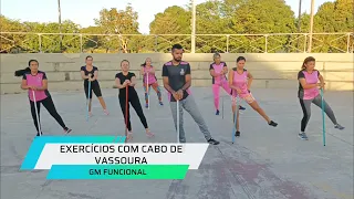 Exercícios com Cabo de vassoura