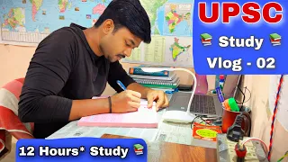 Aspirants Life in Delhi | i woke up at 4 AM for Study | My 12-Hour Study Routine | UPSC Study Vlog 2