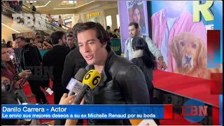 😨DANILO CARRERA EN SHOCK AL SABER DEL EMBARAZO DE MICHELLE RENAUD😨 le envió sus mejores deseos