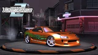 NFS Underground 2 - Brian's Toyota Supra