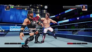WWE Mayhem Gameplay|Story Mode|The Rising Star| The Viper Pit | Title Shot | X Pac vs Aj Styles