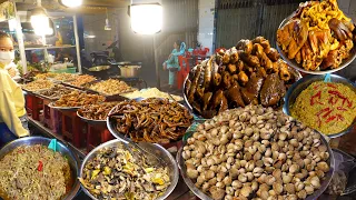 Cambodian Yummy Night Street Food You Shouldn't Miss -Grilled Meat, Fishes, Pickles, Fruits, & More