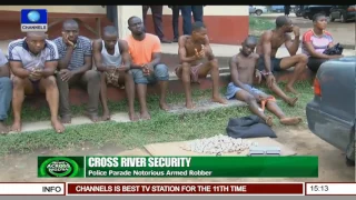 Cross River Security: Police Parade Notorious Armed Robber