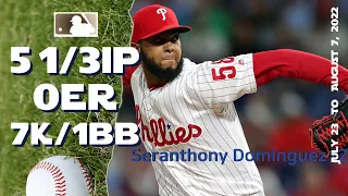 Seranthony Domínguez | July 23 ~ Aug 7, 2022 | MLB highlights