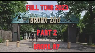 Bronx zoo Full Tour 2023 - Part 2