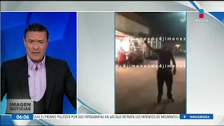 Captan a sujeto disparando al aire en Nezahualcóyotl, Estado de México | Noticias con Francisco Zea