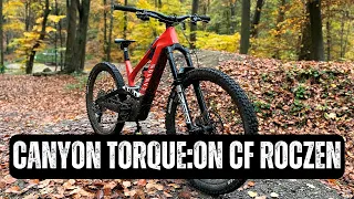 Canyon Torque:ON CF Roczen - E-Bike Extremer Downhill-Rausch mit eingebautem Turbo E-MTB-Abenteuer!"