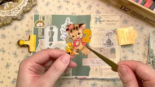 ASMR 빈티지/감성/키치 다 좋아하는 사람의 다꾸 scrapbooking