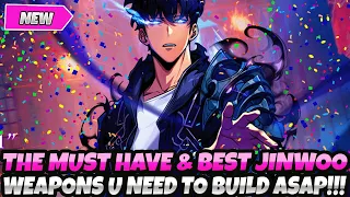 *THE MUST HAVE & BEST JINWOO WEAPONS U NEED TO BUILD ASAP!* PRIORITY TIER LIST (Solo Leveling Arise
