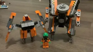 Lego Transformers: Greasefire & Drainage (100 subs special)