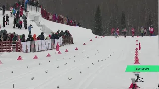 Прошли первые старты Кубка России по лыжным гонкам
