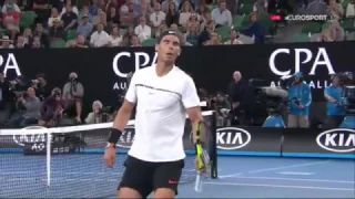Nadal vs Dimitrov - Best 3 points of the match - Australian Open 2017 SF