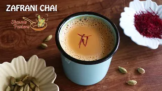 Zafrani chai recipe, Saffron tea recipe