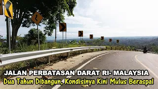 Kondisi Terbaru, Jalan Perbatasan Darat Republik Indonesia - Malaysia di Pulau Sebatik