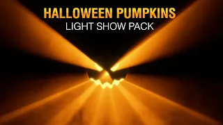 Halloween Pumpkins Light Show Pack || VJ Loops Visuals