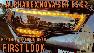 ALPHAREX Nova series G2 for the 5th gen 4Runner (FIRST LOOK)
