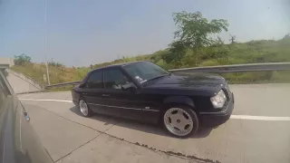 Benz W124 E220 '96 Static with Lorinser RSK 17
