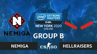 CS:GO - HellRaisers vs Nemiga [Vertigo] Map 1 - IEM New York 2020 - Group B - CIS