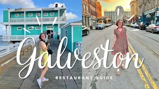 BEST Restaurants on Galveston Island | Galveston Vlog