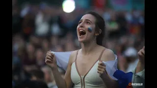 Belgium vs Russia 3-0, the best were the fans, St. Petersburg, Russia EURO 2021