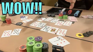 I Drill MIRACLE River!! BIGGEST Pot Of The Night And All Of The Money Is In!! Poker Vlog Ep 298