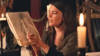 My Old Medieval / Fantasy / Arthurian Sketches | ASMR Cozy Basics (whispered, tracing, paper sounds)