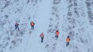 Ohio Cherrybend Pheasant Hunt - with Drone