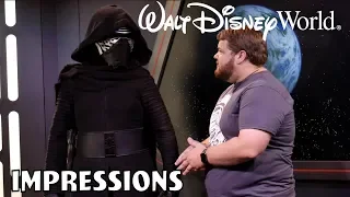 Kylo Ren Chased Me Out for Doing Jar-Jar Binks Impression! - Disney World Impressions