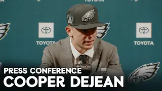 Cooper DeJean Meets with the Media in Philadelphia