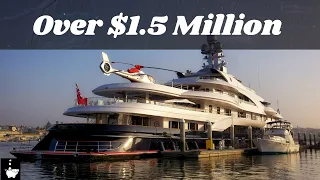 The Actual Cost of Owning A Super Yacht