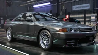 NFS: Heat - Nissan Skyline GT-R R V-Spec 1993 Customization (Drift Build)!!