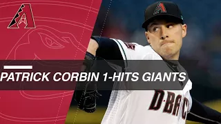 Corbin flirts with no-hitter, completes one-hitter