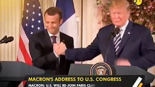 WION Gravitas: French president Macron slams Trump in the US Congress address