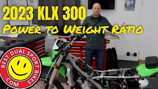 2023 KLX 300 | Improving the Power to Weight Ratio