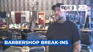 Portland barbershop struggling after several break-ins this year
