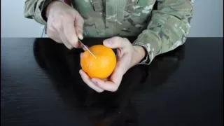 How To Peel an Orange The Russian Way
