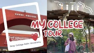 My College Tour Vlog ❤️ | Gargi College Delhi University | Channel Chatter Nisha