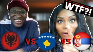 REACTION | ALBANIA + KOSOVO vs SERBIA Rap/Hip Hop/RnB