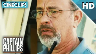 Pirates Board The Ship | Captain Phillips | Cineclips