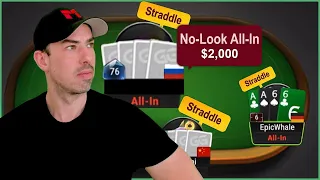 NO-LOOK ALL-IN! Crazy PLO Action on GGPoker